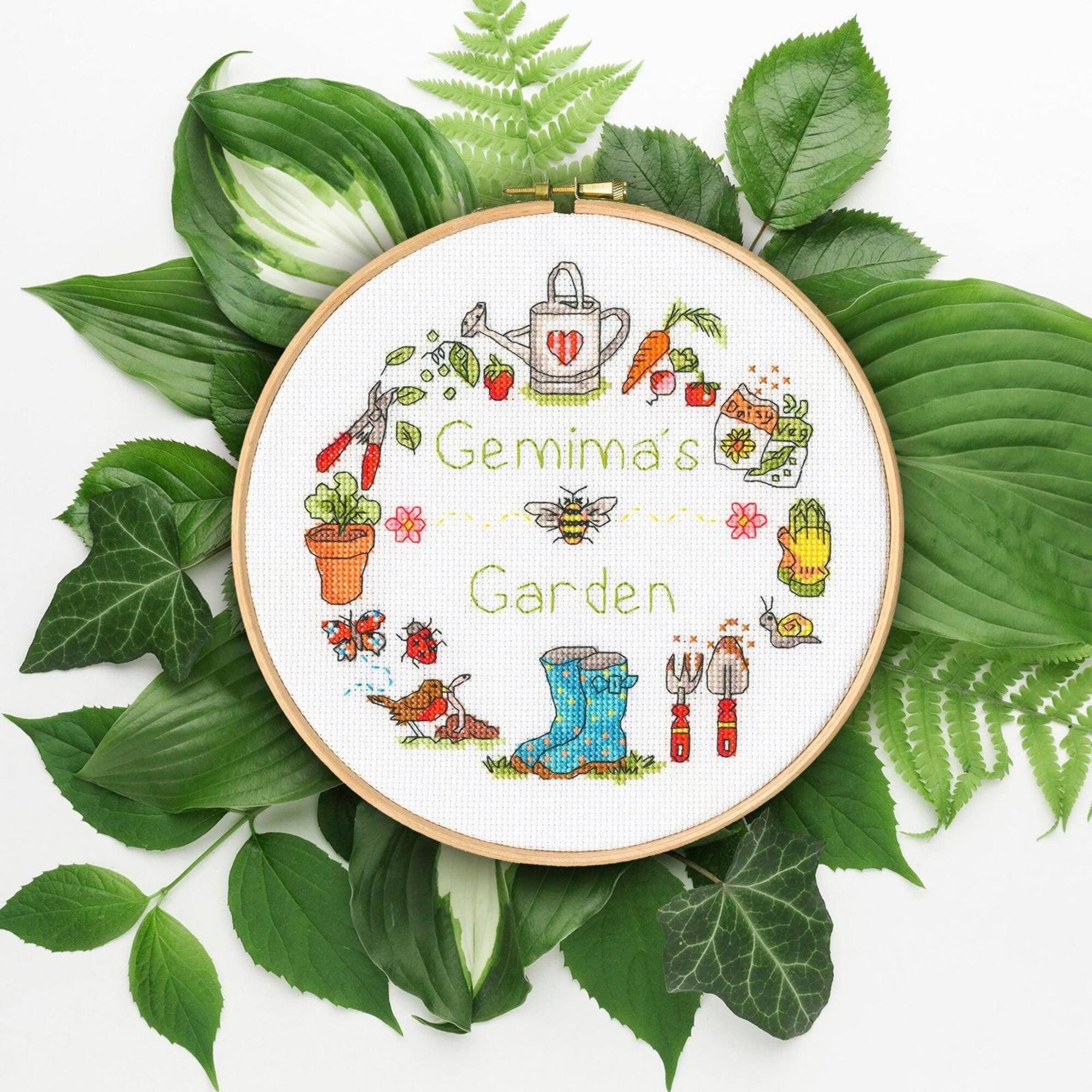 Bothy Threads My Garden Counted Cross Stitch Kit